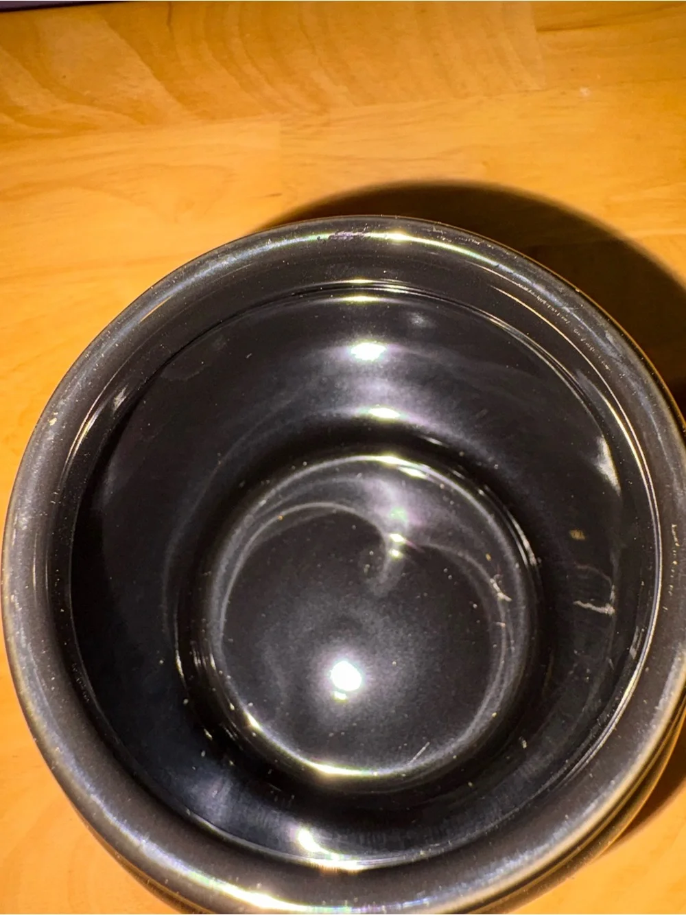 Rae Dunn black ceramic